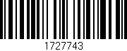 Código de barras (EAN, GTIN, SKU, ISBN): '1727743'