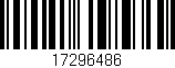 Código de barras (EAN, GTIN, SKU, ISBN): '17296486'
