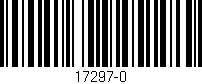 Código de barras (EAN, GTIN, SKU, ISBN): '17297-0'