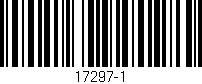 Código de barras (EAN, GTIN, SKU, ISBN): '17297-1'