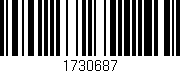 Código de barras (EAN, GTIN, SKU, ISBN): '1730687'