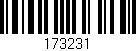 Código de barras (EAN, GTIN, SKU, ISBN): '173231'