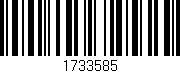 Código de barras (EAN, GTIN, SKU, ISBN): '1733585'