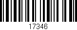 Código de barras (EAN, GTIN, SKU, ISBN): '17346'
