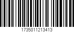 Código de barras (EAN, GTIN, SKU, ISBN): '1735011213413'