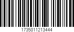 Código de barras (EAN, GTIN, SKU, ISBN): '1735011213444'