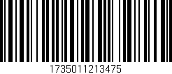 Código de barras (EAN, GTIN, SKU, ISBN): '1735011213475'