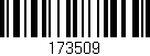 Código de barras (EAN, GTIN, SKU, ISBN): '173509'