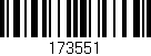 Código de barras (EAN, GTIN, SKU, ISBN): '173551'