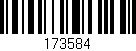 Código de barras (EAN, GTIN, SKU, ISBN): '173584'