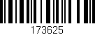 Código de barras (EAN, GTIN, SKU, ISBN): '173625'