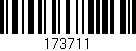 Código de barras (EAN, GTIN, SKU, ISBN): '173711'