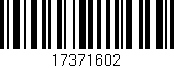 Código de barras (EAN, GTIN, SKU, ISBN): '17371602'