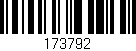 Código de barras (EAN, GTIN, SKU, ISBN): '173792'