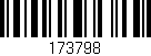Código de barras (EAN, GTIN, SKU, ISBN): '173798'