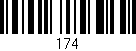 Código de barras (EAN, GTIN, SKU, ISBN): '174'