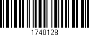 Código de barras (EAN, GTIN, SKU, ISBN): '1740128'