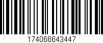 Código de barras (EAN, GTIN, SKU, ISBN): '174066643447'