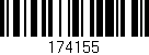 Código de barras (EAN, GTIN, SKU, ISBN): '174155'