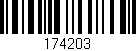 Código de barras (EAN, GTIN, SKU, ISBN): '174203'