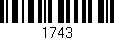Código de barras (EAN, GTIN, SKU, ISBN): '1743'