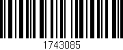 Código de barras (EAN, GTIN, SKU, ISBN): '1743085'