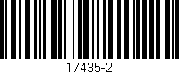 Código de barras (EAN, GTIN, SKU, ISBN): '17435-2'