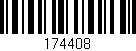 Código de barras (EAN, GTIN, SKU, ISBN): '174408'