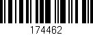 Código de barras (EAN, GTIN, SKU, ISBN): '174462'