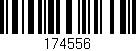 Código de barras (EAN, GTIN, SKU, ISBN): '174556'