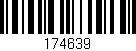 Código de barras (EAN, GTIN, SKU, ISBN): '174639'
