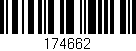 Código de barras (EAN, GTIN, SKU, ISBN): '174662'