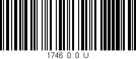 Código de barras (EAN, GTIN, SKU, ISBN): '1746_0_0_U'