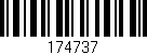Código de barras (EAN, GTIN, SKU, ISBN): '174737'