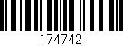 Código de barras (EAN, GTIN, SKU, ISBN): '174742'