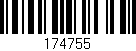 Código de barras (EAN, GTIN, SKU, ISBN): '174755'