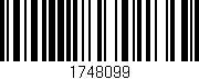 Código de barras (EAN, GTIN, SKU, ISBN): '1748099'