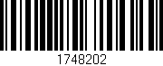 Código de barras (EAN, GTIN, SKU, ISBN): '1748202'