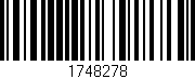 Código de barras (EAN, GTIN, SKU, ISBN): '1748278'