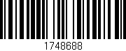 Código de barras (EAN, GTIN, SKU, ISBN): '1748688'
