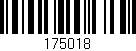 Código de barras (EAN, GTIN, SKU, ISBN): '175018'