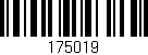 Código de barras (EAN, GTIN, SKU, ISBN): '175019'