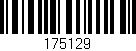 Código de barras (EAN, GTIN, SKU, ISBN): '175129'