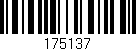 Código de barras (EAN, GTIN, SKU, ISBN): '175137'