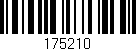 Código de barras (EAN, GTIN, SKU, ISBN): '175210'
