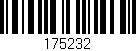 Código de barras (EAN, GTIN, SKU, ISBN): '175232'