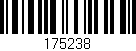Código de barras (EAN, GTIN, SKU, ISBN): '175238'