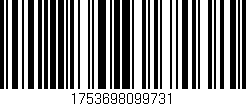 Código de barras (EAN, GTIN, SKU, ISBN): '1753698099731'
