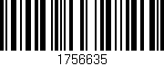 Código de barras (EAN, GTIN, SKU, ISBN): '1756635'