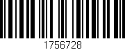 Código de barras (EAN, GTIN, SKU, ISBN): '1756728'